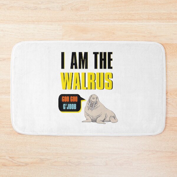 Item preview, I Am The Walrus Goo Goo G'Joob Art By Merch, Limited Edition, Perfect Gift For You And Friends designed and sold by Michael Fischer.