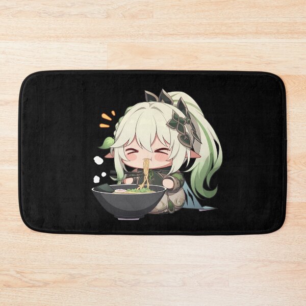 Item preview, Nahida Genshin Impact Game Kawaii Ramen Chibi Cute Cozy Noodle Enjoyment Scene designed and sold by Raslbazola.