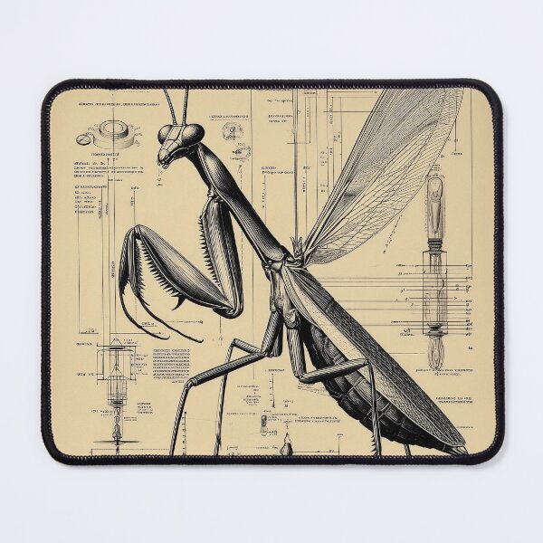 Item preview, Mantid Blueprint with Measurements designed and sold by lautir.