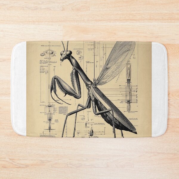 Item preview, Mantid Blueprint with Measurements designed and sold by lautir.