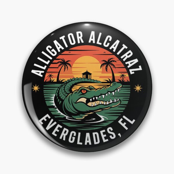 Item preview, Funny Alligator Alcatraz 5 designed and sold by VerseFarm.