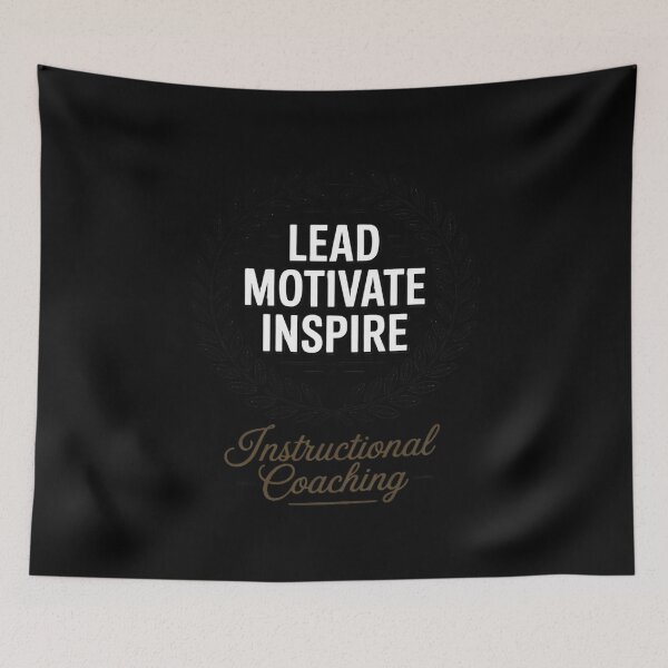 Item preview, Lead Motivate Inspire Instructional Coach Leadership designed and sold by velltoons.