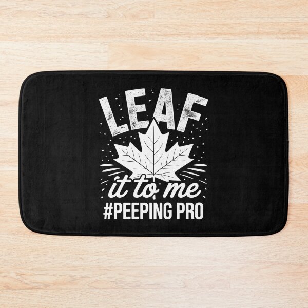 Item preview, Leaf It To Me Peeping Pro Leaf Peeper Autumn October designed and sold by velltoons.