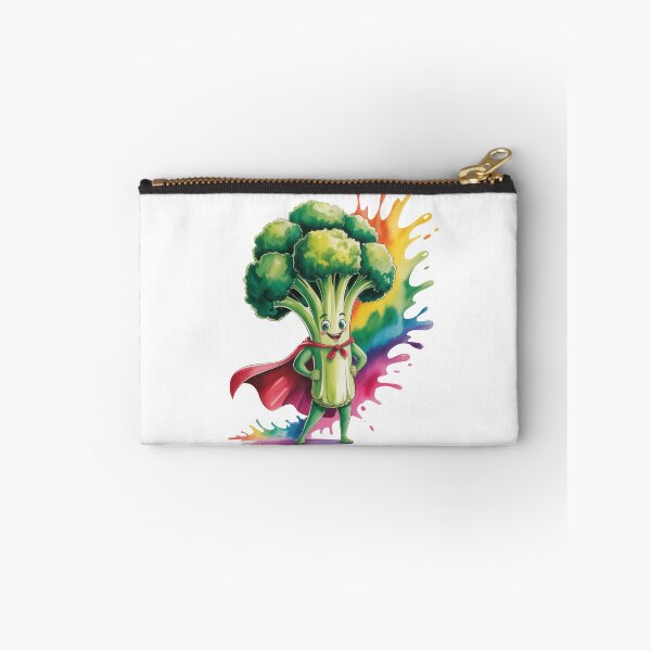 Item preview, Super Broccoli Hero with Rainbow Splash   designed and sold by EM&Maker.