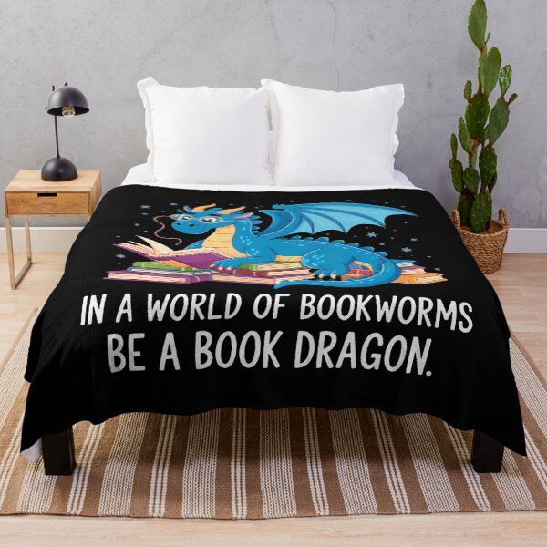 Item preview, In A World Full Of Bookworms Be A Book Dragon designed and sold by LauraLydiaa.