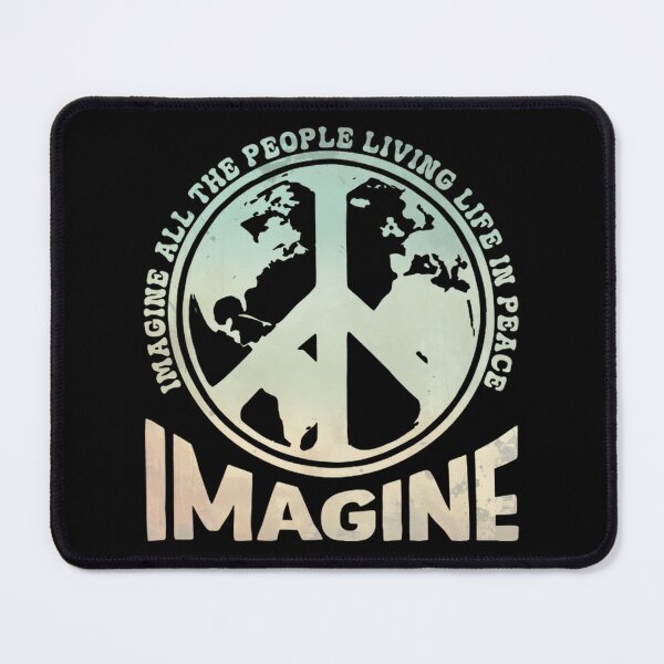 Item preview, Imagine Peace Globe By Merch, Limited Edition, Perfect Gift For You And Friends designed and sold by Michael Fischer.