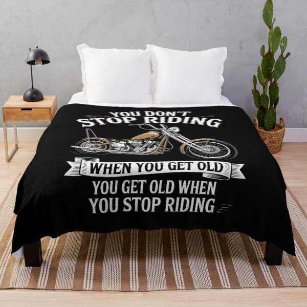 Item preview, You Don't Stop Riding When You Get Old designed and sold by FortuneFull.
