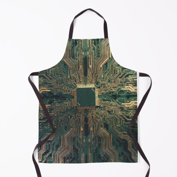 Item preview, Artificial Intelligence Computer Circuits (image size 7840x11680) designed and sold by Digital-Davinci.