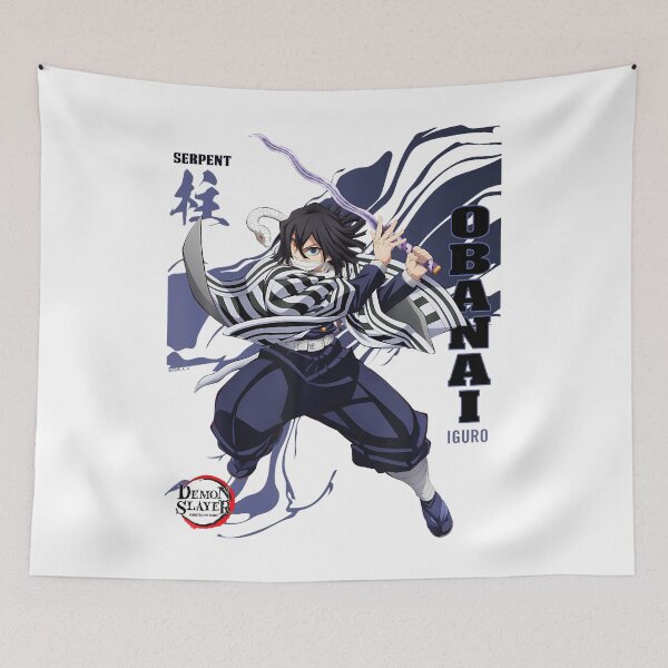 Item preview, Demon Slayer Infinty Castle Obanai Serpent Hashira Motion designed and sold by FredeCaspe.