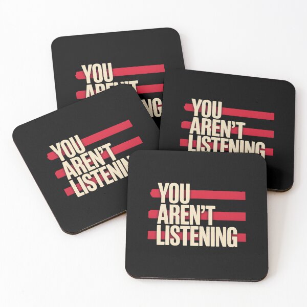 Item preview, You Aren't Listening Please Listen America designed and sold by HollyBellArtSte.
