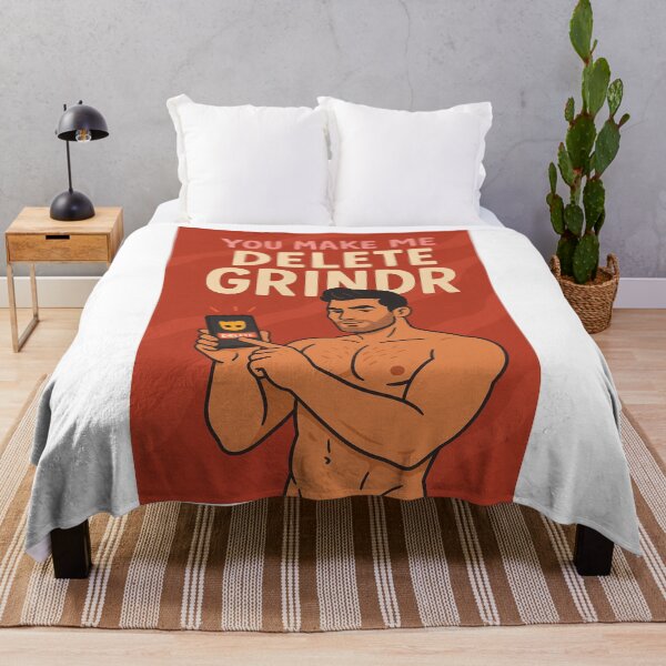 Item preview, You Make Me Delete Grindr – Confident Gay Love Declaration designed and sold by Aryabek.