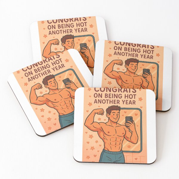 Item preview, Congrats on Being Hot Another Year – Queer Self-Celebration designed and sold by Aryabek.