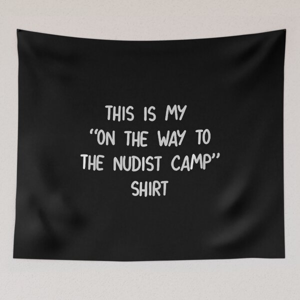 Item preview, Funny Nudist Camp designed and sold by CharlotteSandra.
