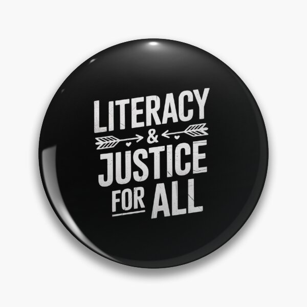 Item preview, Literacy and Justice for All Librarian Social Justice4 designed and sold by RsFilsingerArt.