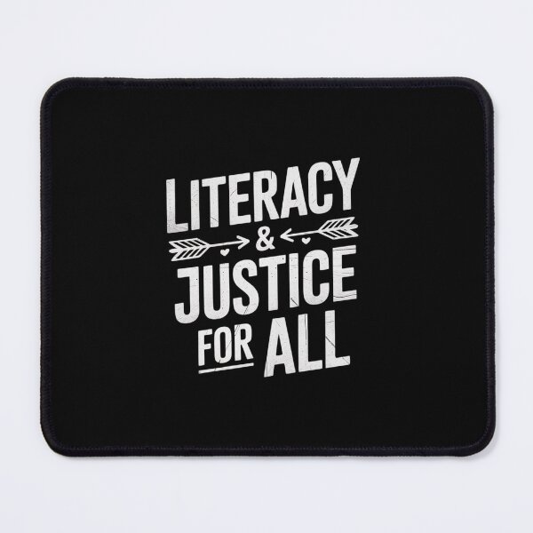Item preview, Literacy and Justice for All Librarian Social Justice4 designed and sold by RsFilsingerArt.