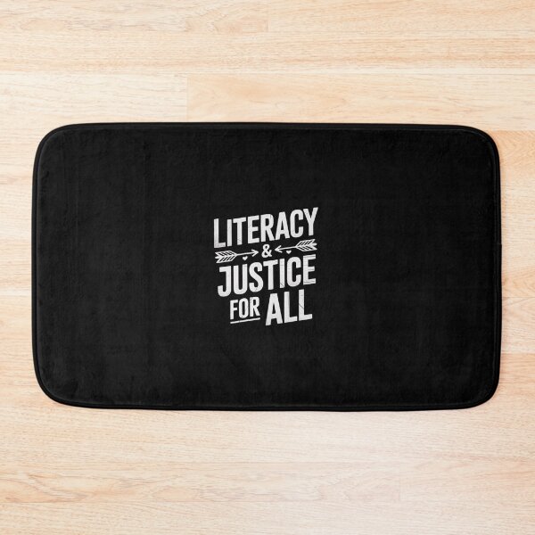 Item preview, Literacy and Justice for All Librarian Social Justice4 designed and sold by RsFilsingerArt.
