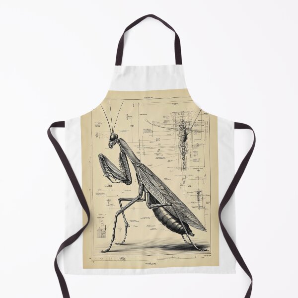 Item preview, Detailed Mantis Anatomy Blueprint designed and sold by lautir.