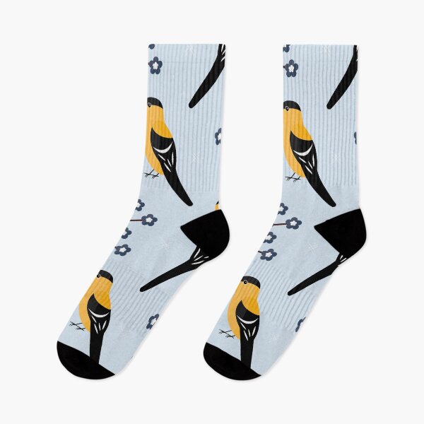 Item preview, American goldfinches on blue designed and sold by reneesillus.
