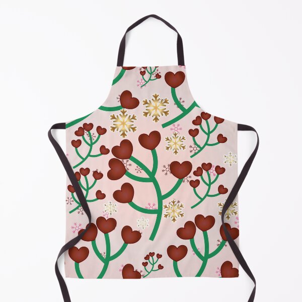 Item preview, Whimsical Heart Berry Snowfall: Modern Love Holiday Pattern designed and sold by HopeAndHustle.