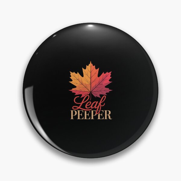 Item preview, Leaf Peeper Autumn Foliage Maple Leaf Peeping designed and sold by velltoons.