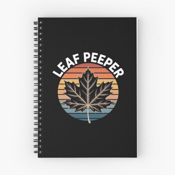Item preview, Leaf Peeper Autumn Maple Leaf Peeping designed and sold by velltoons.