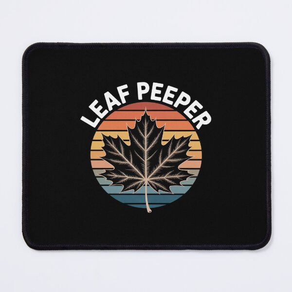 Item preview, Leaf Peeper Autumn Maple Leaf Peeping designed and sold by velltoons.