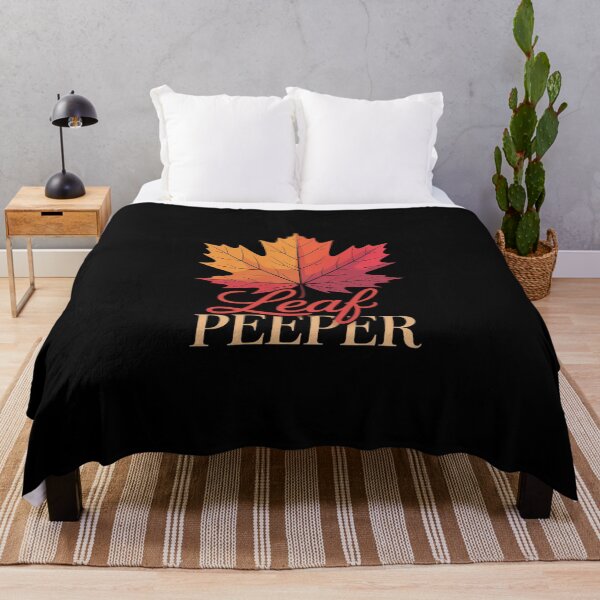 Item preview, Leaf Peeper Autumn Foliage Maple Leaf Peeping designed and sold by velltoons.