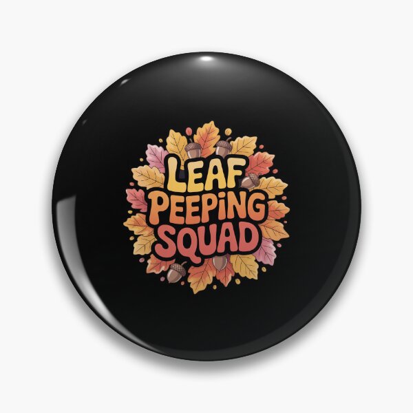 Item preview, Leaf Peeping Squad Autumn Foliage Maple Fall Leaf Peeper designed and sold by velltoons.