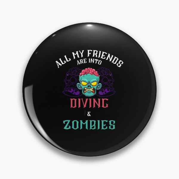 Item preview, Scuba Diving Friends Zombie Apocalypse Adventure Lovers designed and sold by JanisPenelope.