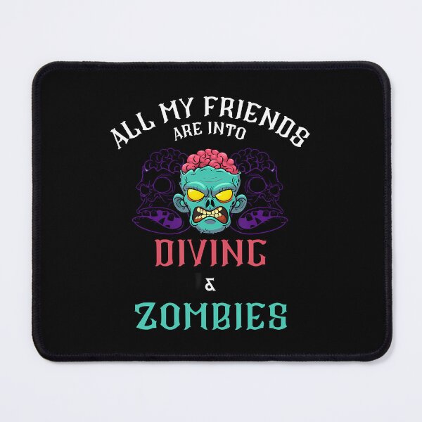 Item preview, Scuba Diving Friends Zombie Apocalypse Adventure Lovers designed and sold by JanisPenelope.