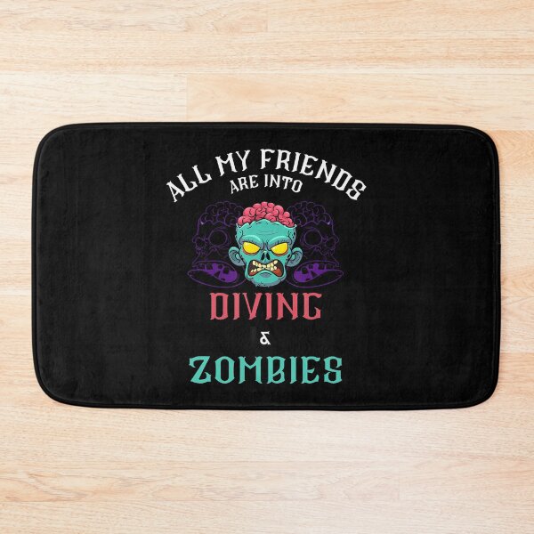 Item preview, Scuba Diving Friends Zombie Apocalypse Adventure Lovers designed and sold by JanisPenelope.
