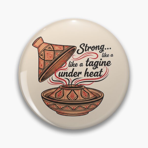 Item preview, Strong Tagine Under Heat Moroccan Foodie Gift designed and sold by designwiss.