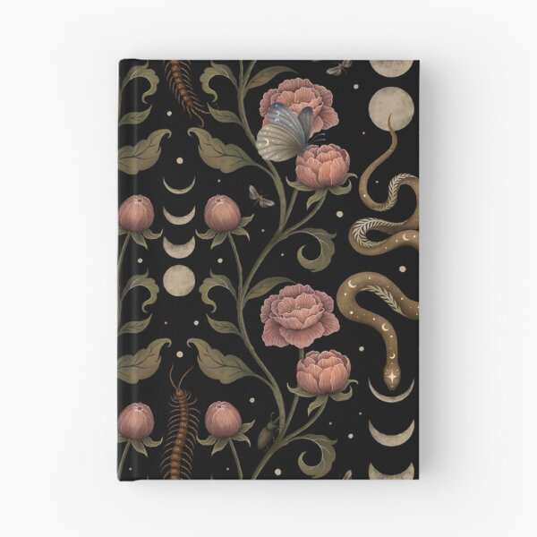 Item preview, Magical forest snake under the moon designed and sold by episodicDrawing.