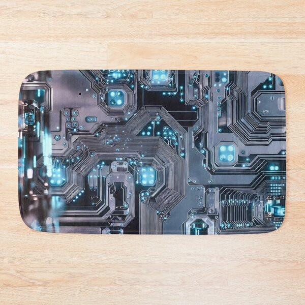Item preview, Artificial Intelligence Computer Circuits (image size 7840x11680) designed and sold by Digital-Davinci.