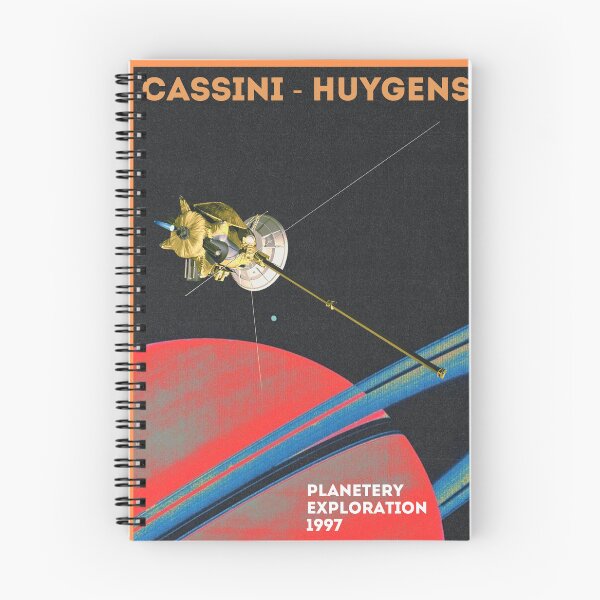 Item preview,  Cassini–Huygens Satellite 1997 Retro  designed and sold by dpoflynn.