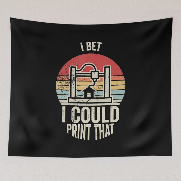 Item preview, I Bet I Could Print That 3D Printer designed and sold by LeanneSandra.