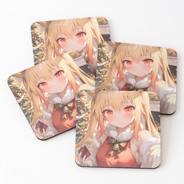 Item preview, Tohru Miss Kobayashi Dragon Maid Christmas Festive Cozy Warm Winter Anime Girl Joy designed and sold by Raslbazola.