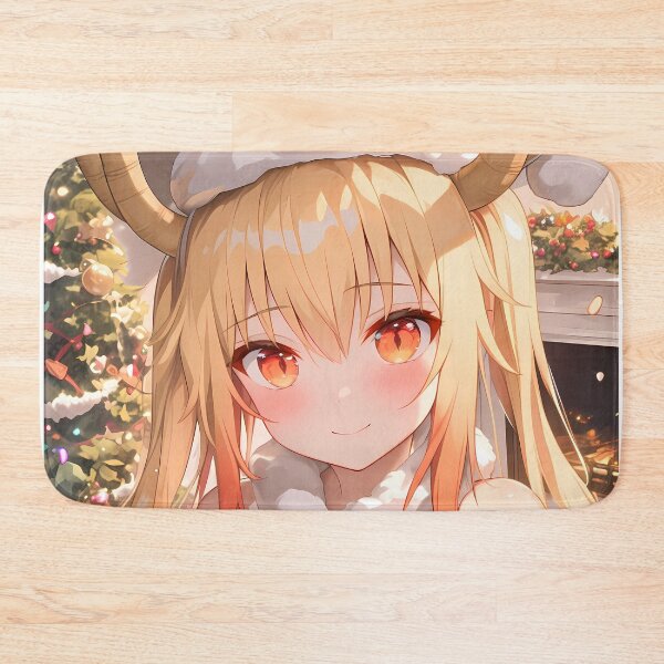 Item preview, Tohru Miss Kobayashi Dragon Maid Christmas Festive Cozy Warm Winter Anime Girl Joy designed and sold by Raslbazola.