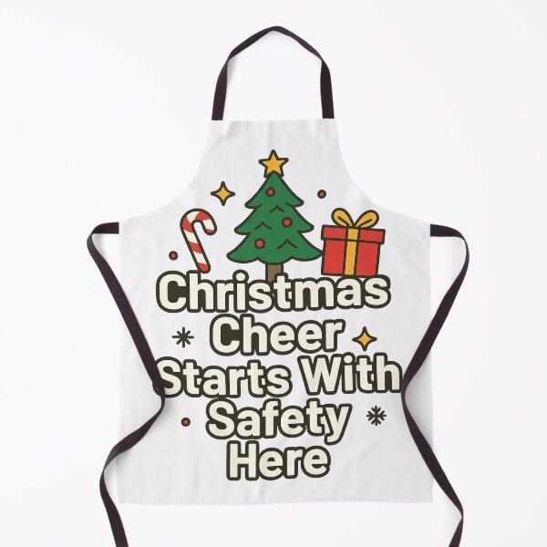 Item preview, Holiday Safety Vibes – Christmas Cheer Starts with Safety Here designed and sold by Badegi Tradings.