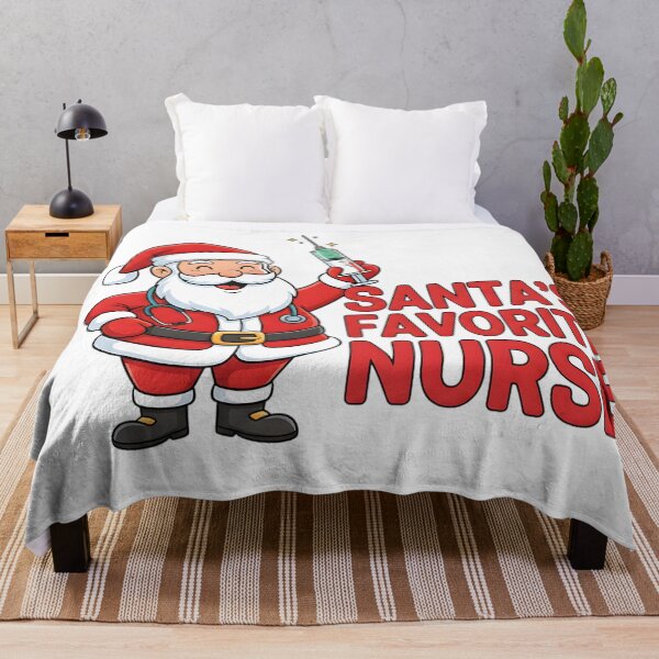 Item preview, Santa’s Favorite Nurse - Funny Christmas Medical Design designed and sold by SoulenCify.