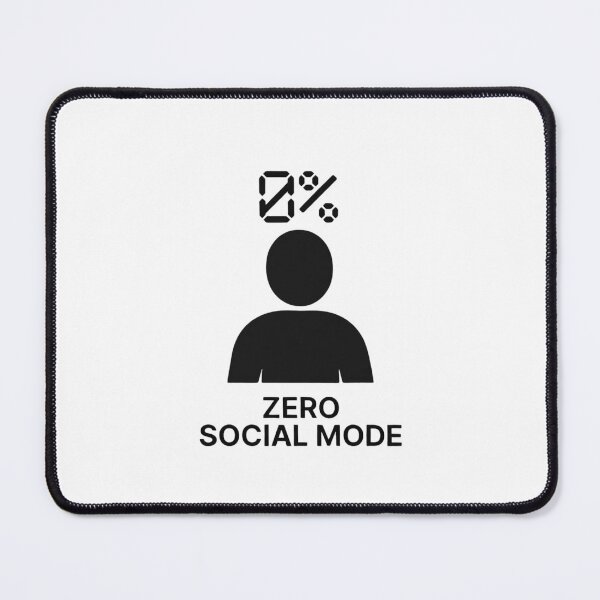 Item preview, Social Battery: 1% Remaining designed and sold by EcoArtTees.