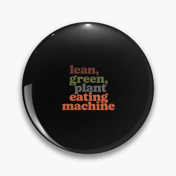 Item preview, Lean, Green, Plant Eating Machine Vegan Lifestyle designed and sold by velltoons.