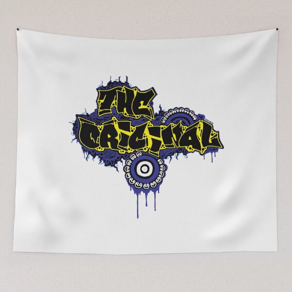 Item preview, The Original Street Wear – Yellow Authentic Aboriginal Art -  designed and sold by HogarthArts.