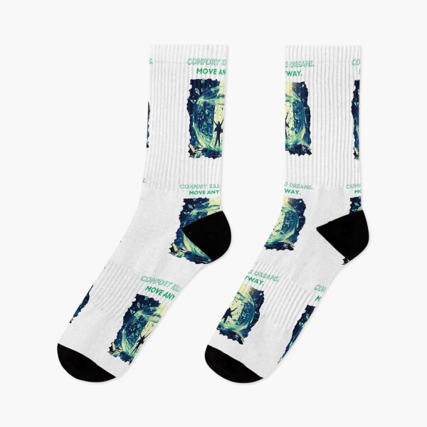 Item preview, Comfort Kills Dreams Move Anyway deep inspiration designed and sold by SloganSauce.