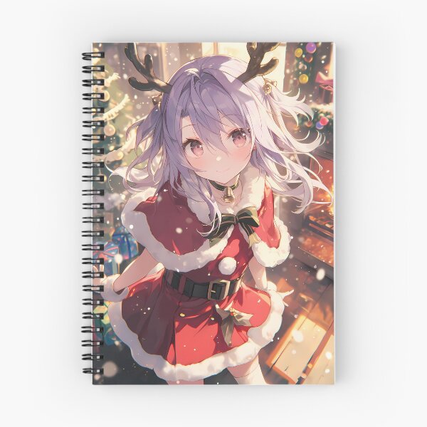 Item preview, Hiiragi Shinoa Seraph Of The End Christmas Warm Cozy Festive Winter Joy Anime Girl designed and sold by Raslbazola.