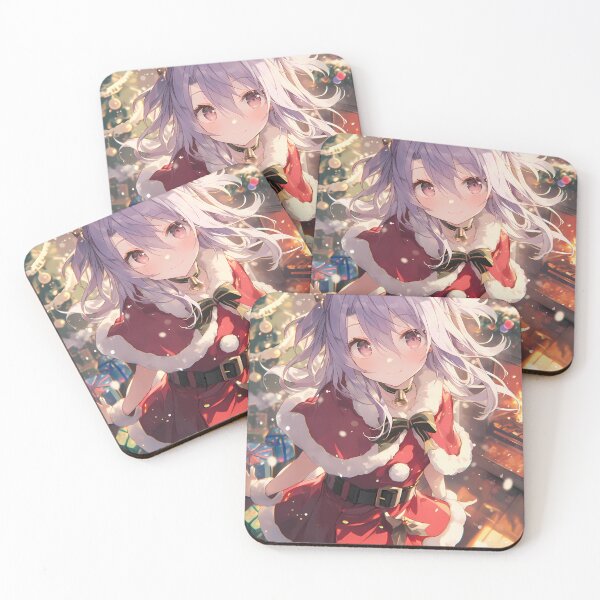 Item preview, Hiiragi Shinoa Seraph Of The End Christmas Warm Cozy Festive Winter Joy Anime Girl designed and sold by Raslbazola.