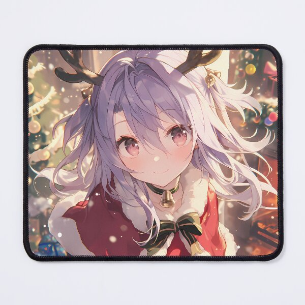 Item preview, Hiiragi Shinoa Seraph Of The End Christmas Warm Cozy Festive Winter Joy Anime Girl designed and sold by Raslbazola.