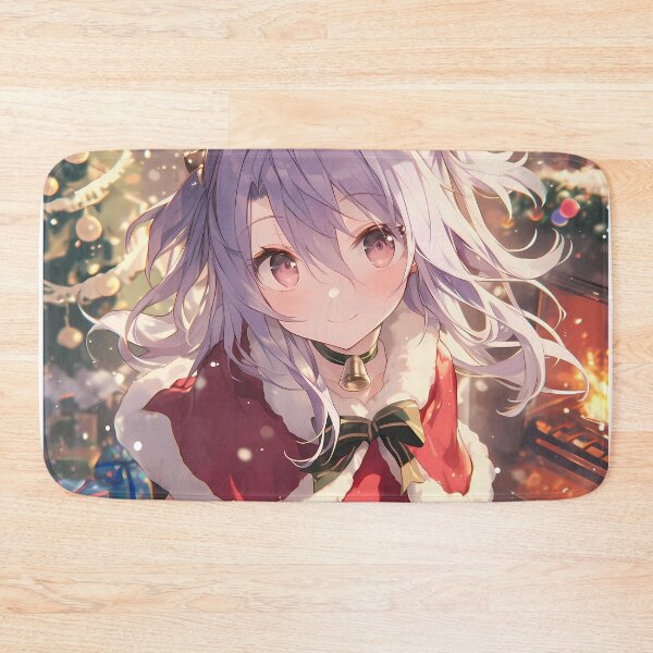 Item preview, Hiiragi Shinoa Seraph Of The End Christmas Warm Cozy Festive Winter Joy Anime Girl designed and sold by Raslbazola.