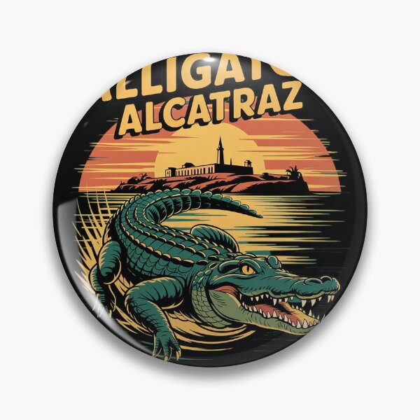 Item preview, Funny Alligator Alcatraz 11  designed and sold by VerseFarm.