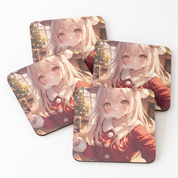 Item preview, Ais Wallenstein DanMachi Anime Christmas Winter Festive Cozy Holiday Glow designed and sold by Raslbazola.